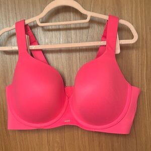 Cacique Hot Pink Full-Coverage Bra